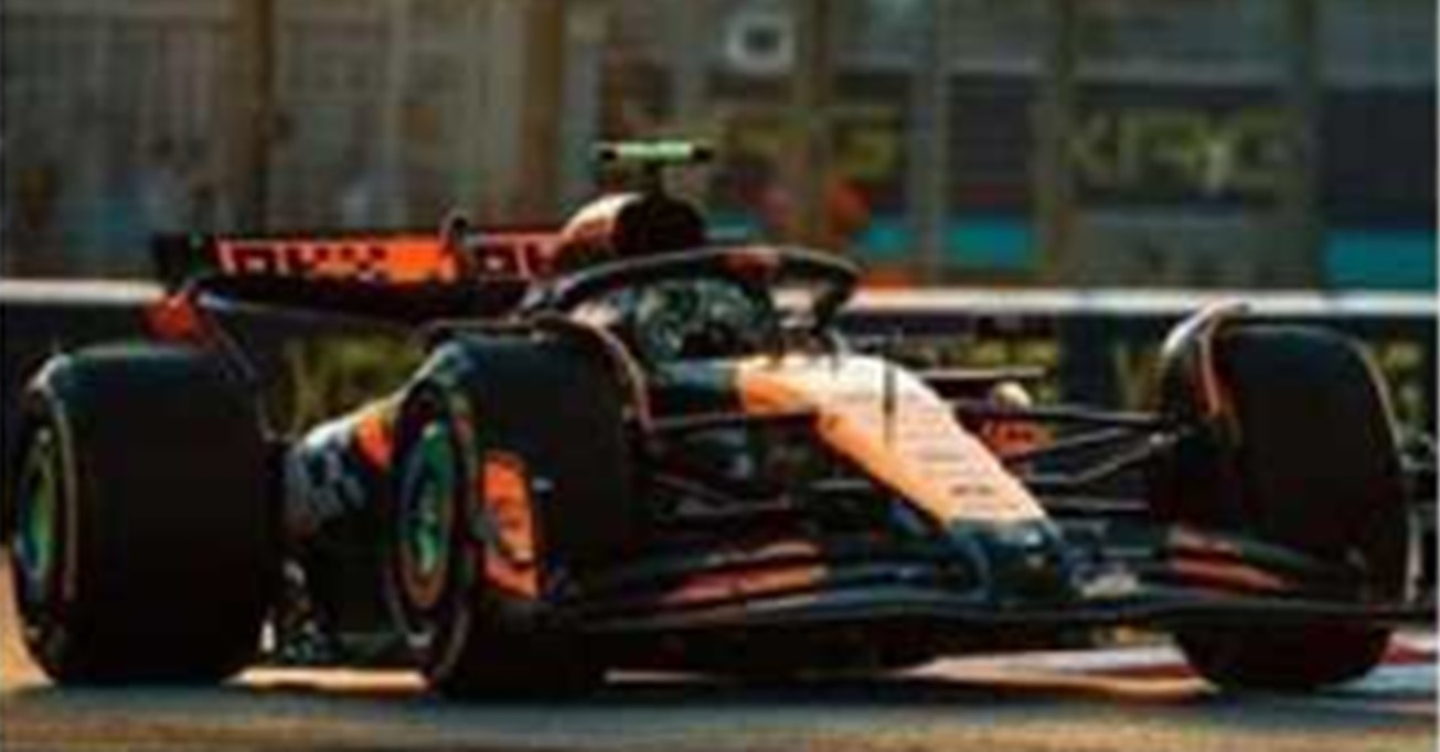 予約品　2025年6月頃　ミニカー　SPARK（スパーク）レジンモデル　1/18　18S665　McLaren MCL38 McLaren No.4 優勝 Abu Dhabi GP 2024 Lando Norris　9580006476654