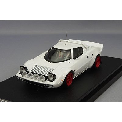 ミニカー　HPI　1/43　PS009　ランチャストラトス　ＨＦ　(ホワイト）　POST HOBBY 特注　限定700個
