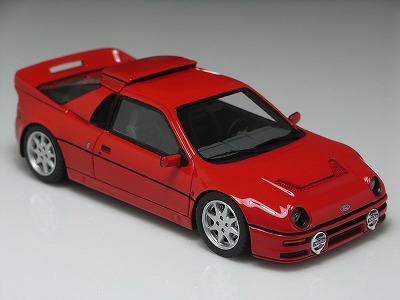 ミニカー　HPI 1/43 8341 フォード RS200　レッド　MIRAGE（レジン）