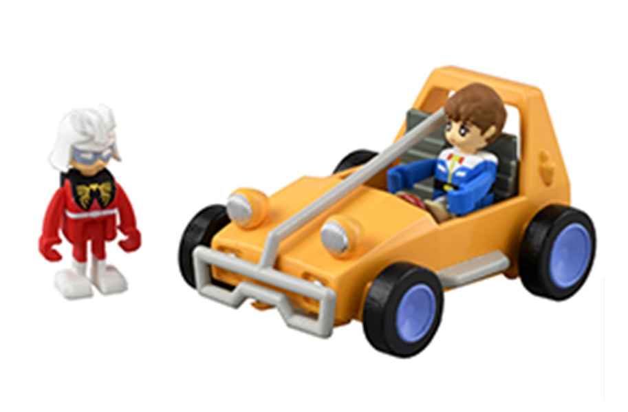 ミニカー　タカラトミー　ノンスケール　223535　ドリームトミカ ライドオン 機動戦士ガンダム バギー　4904810223535