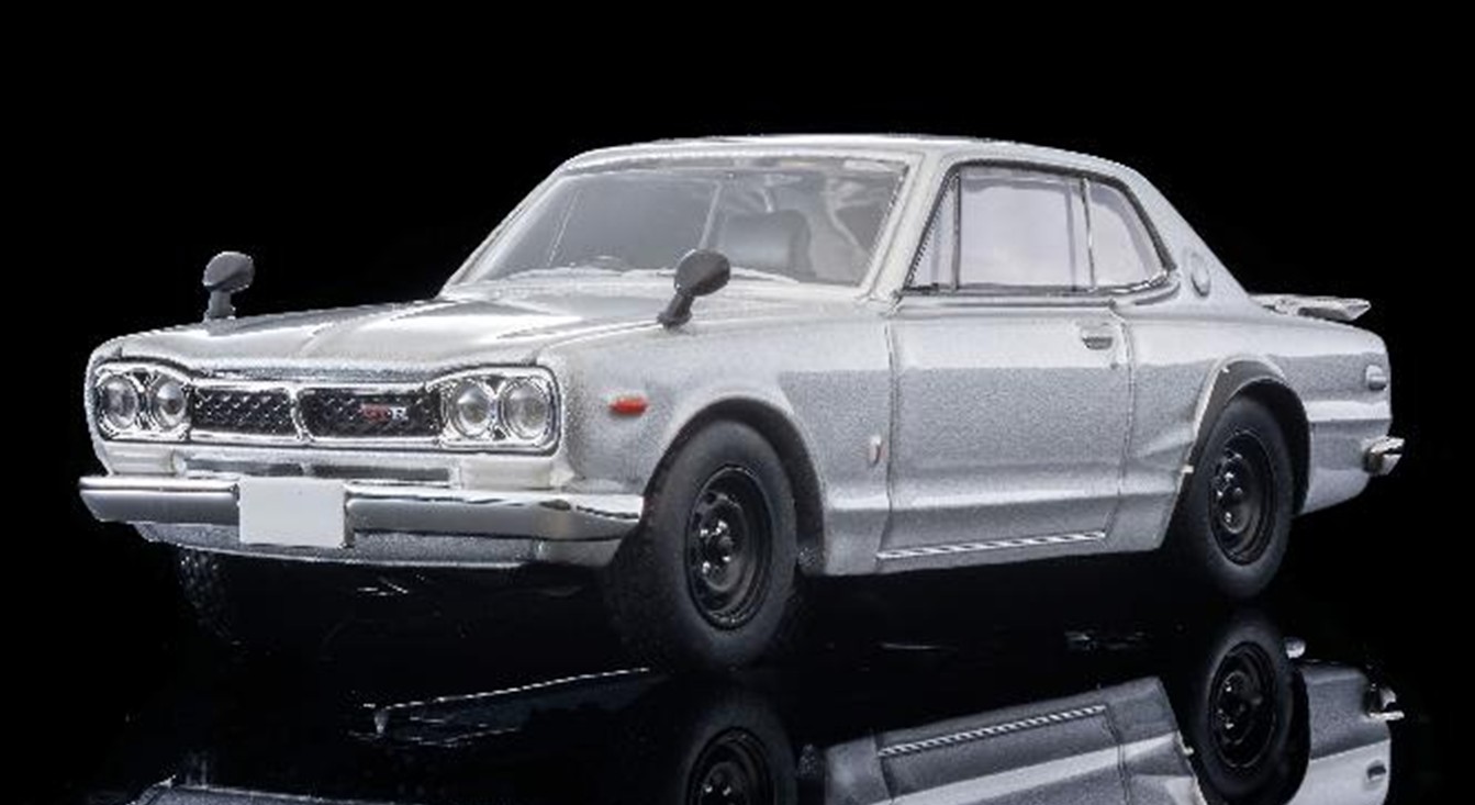予約品　11月頃　ミニカー　トミーテック　トミカビンテージ　1/64　336501　LV-N 荻窪魂Vol.11 日産スカイラインハードトップ 2000GT-R（銀）1972年式　4543736336501