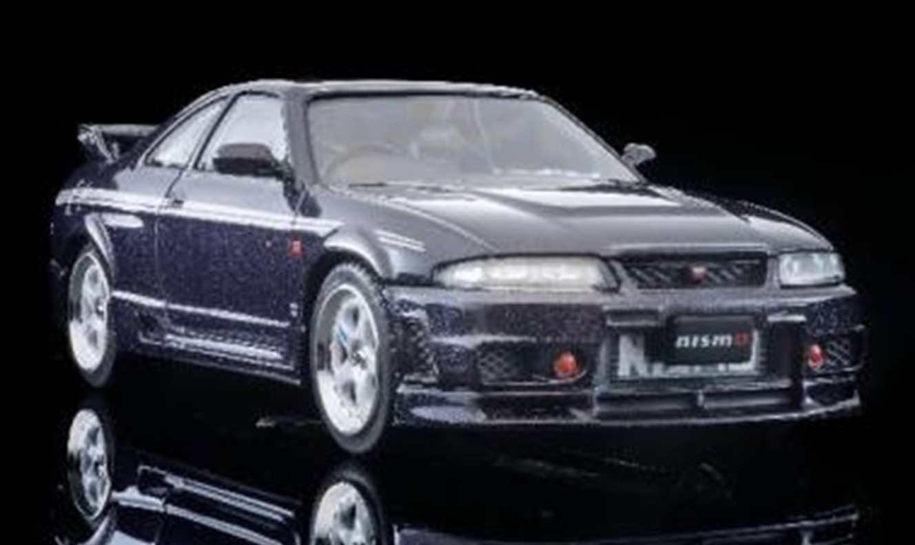 予約品　7月頃　ミニカー　トミーテック　トミカビンテージ　1/64　339304　ＬＶ－Ｎ３０５ｅ　ＮＩＳＭＯ ４００Ｒ （紫）（R33 GT-R）　4543736339304