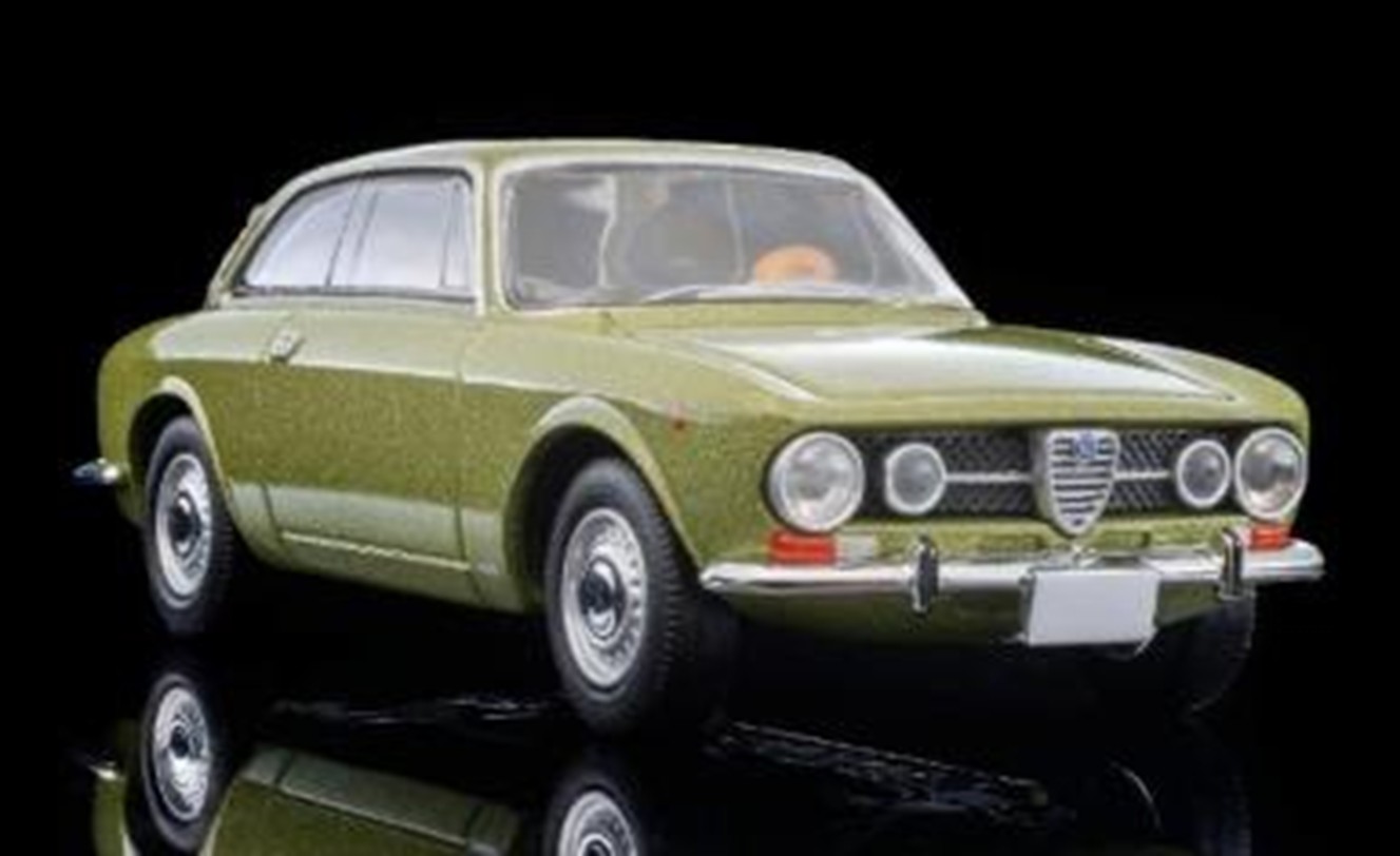 予約品　6月頃　ミニカー　トミーテック　トミカビンテージ　1/64　339410　ＬＶ－１５５ｄ　アルファロメオ １７５０ＧＴＶ （オリーブグリーンＭ）　4543736339410