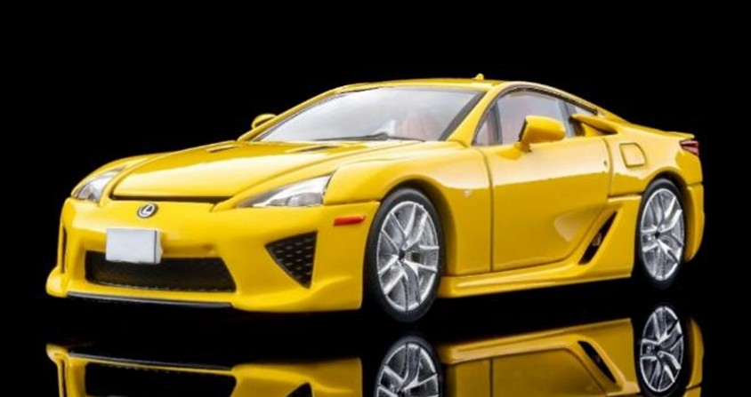 予約品　2027年1月頃　ミニカー　トミーテック　トミカビンテージ　1/64　339717　ＬＶ－Ｎ３６０ｂ　レクサス　ＬＦＡ（黄）　4543736339717