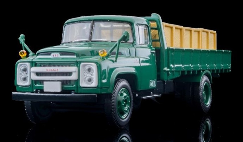 予約品　12月頃　ミニカー　トミーテック　トミカビンテージ　1/64　339977　ＬＶ－２２１ａ　日産 ６８０型トラック　高床平荷台　（緑）　4543736339977