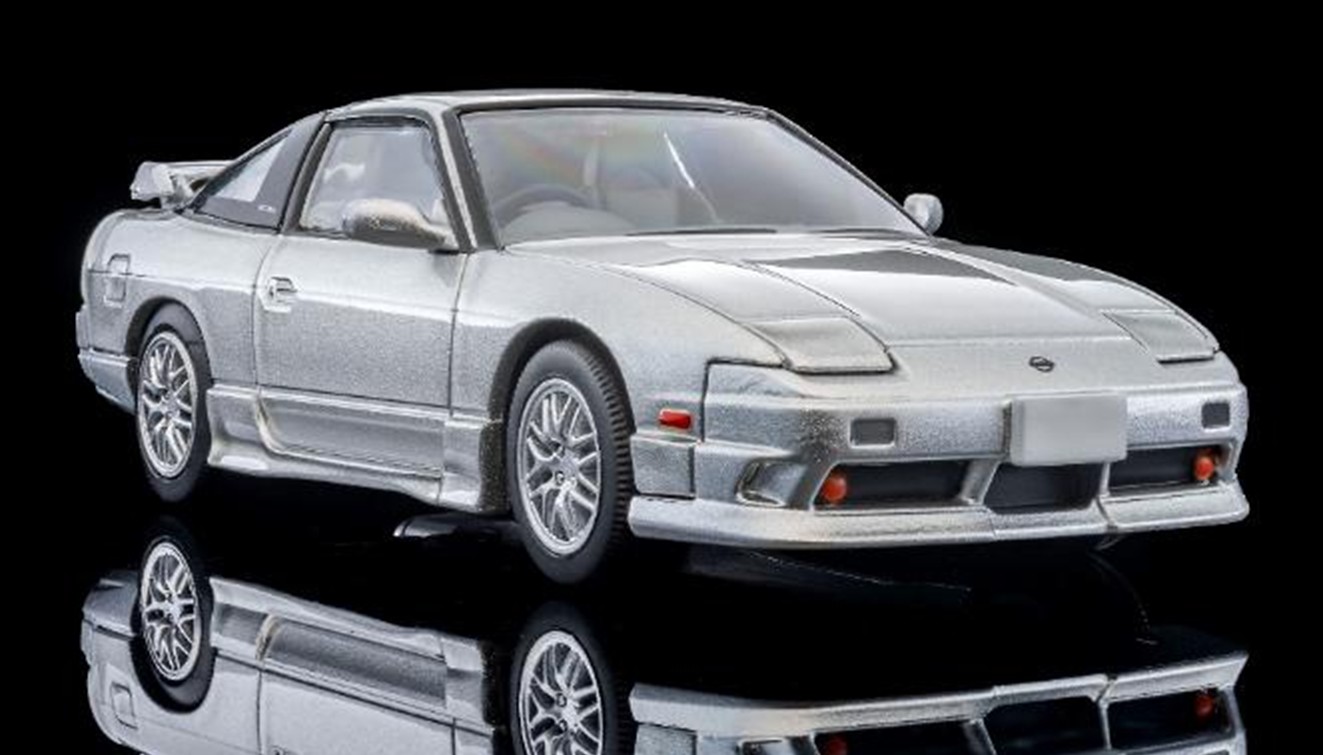 予約品　12月頃　ミニカー　トミーテック　トミカビンテージ　1/64　341109　ＬＶ－Ｎ３８５ａ　日産　１８０ＳＸ　Ｔｙｐｅ Ｘ　（銀）１９９７年式　4543736341109