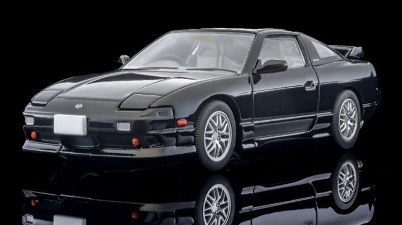 予約品　12月頃　ミニカー　トミーテック　トミカビンテージ　1/64　341116　ＬＶ－Ｎ３８５ｂ　日産　１８０ＳＸ　Ｔｙｐｅ Ｘ　（黒）１９９７年式　4543736341116