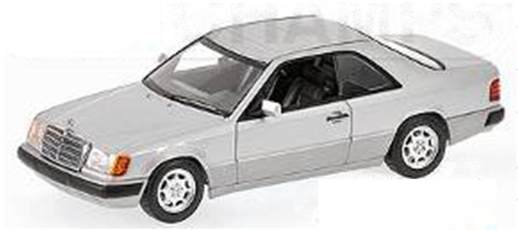 ミニカー　ミニチャンプス 1/43 400037021 メルセデスベンツ 300 CE クーペ (W124) 1990 シルバー