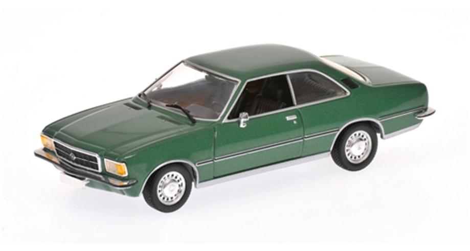 ミニカー　MINICHAMPS 1/43　400044022 オペル レコルト Ｄ クーペ 1975 グリーンメタリック