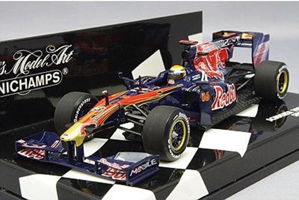 ミニカー　ミニチャンプス 1/43　400100086　スクーデリア トロロッソ S.ブエミ ショーカー 2010