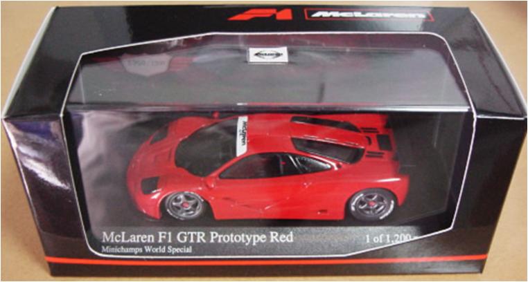 McLaren F1 GTR prototype ミニカー ミニチャンプス Yahoo!オークション - 1/43 PMA ミニチャンプス McLaren F1 GTR