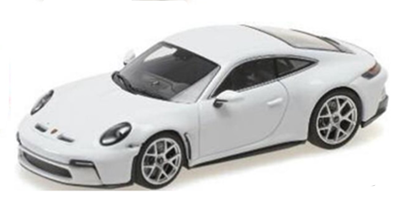 お取り寄せ予約品　6月以降順次　ミニカー　MINICHAMPS　ダイキャストモデル　1/43　410063020　ポルシェ 911 (992) S/T 2023 ホワイト　4012138785175