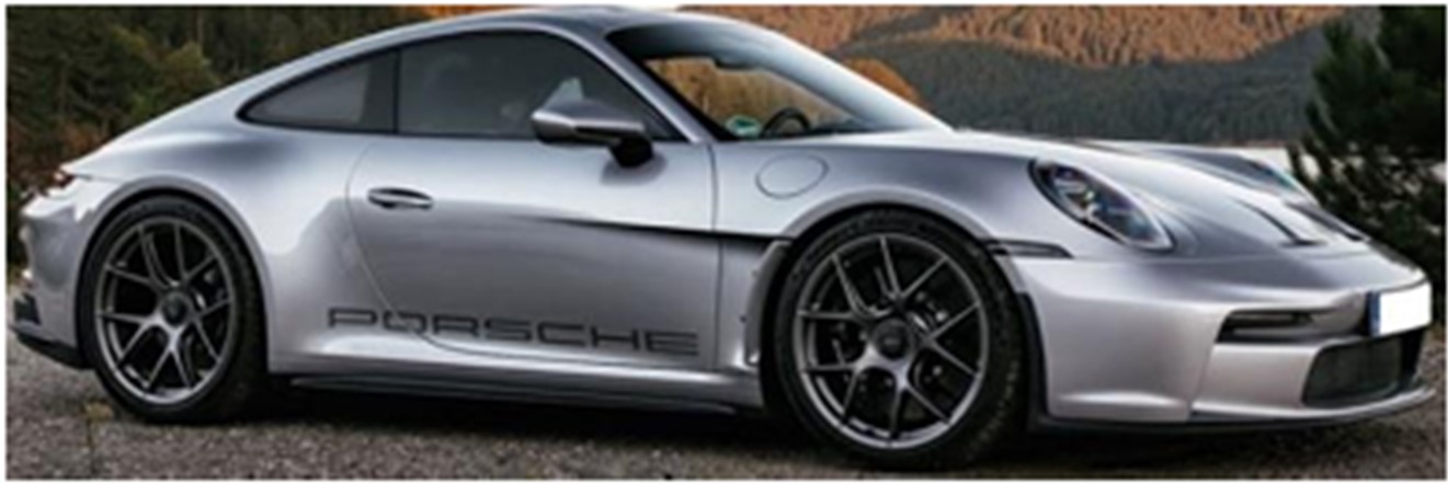 お取り寄せ予約品　6月以降順次　ミニカー　MINICHAMPS　ダイキャストモデル　1/43　410063022　ポルシェ 911 (992) S/T 2023 シルバー　4012138785199