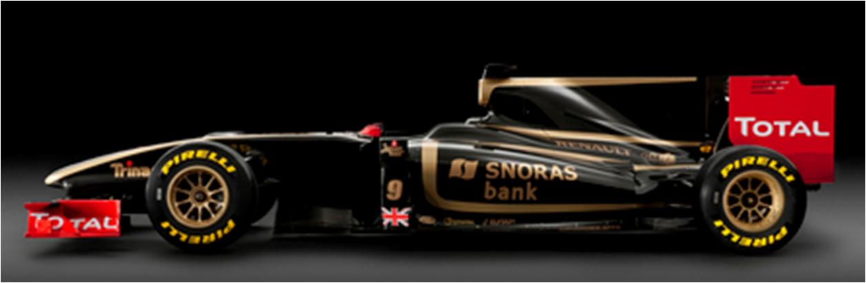 ミニカー　ミニチャンプス 1/43　410110009　 ロータス ルノー　GP R31　N.ハイドフェルド 2011