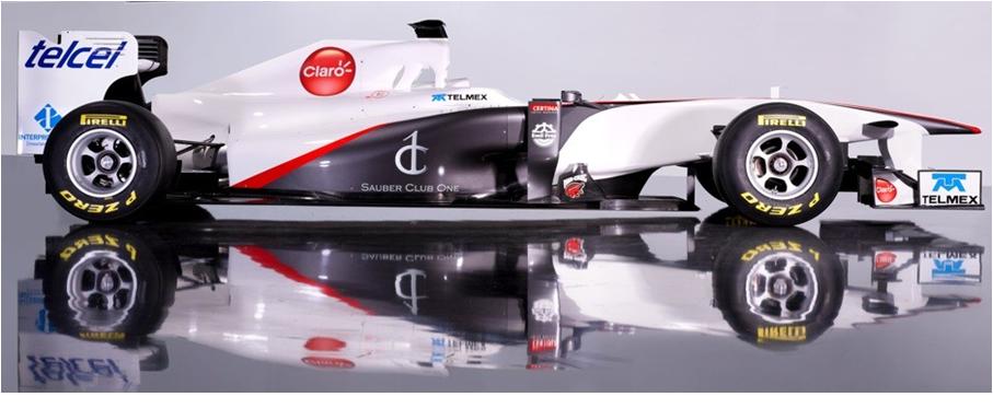 ミニカー　ミニチャンプス 1/43　410110086　ザウバー　Ｆ１　チーム　小林可夢偉　ショーカー２０１１