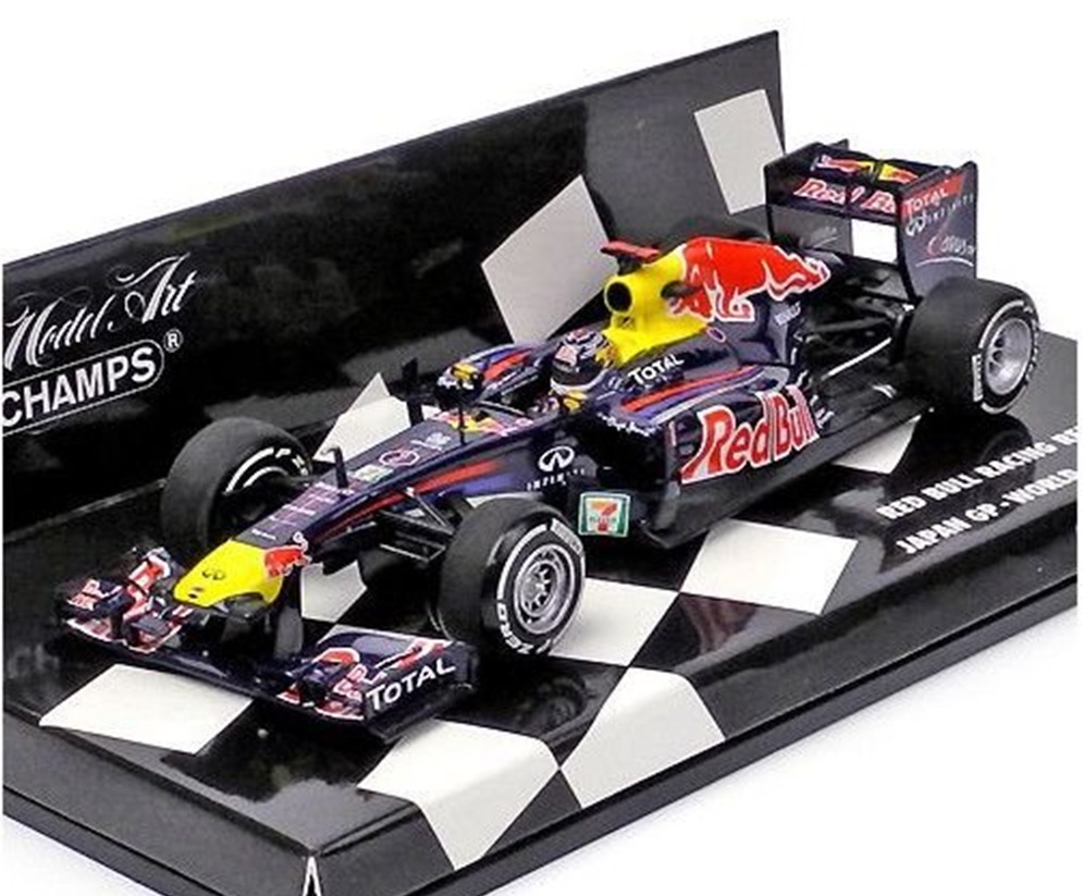 1/43 ミニチャンプス RB7 ベッテル 2011 日本GP 絆 レッドブル レッドブル RB7 S.ベッテル | F1ミニカーあれこれ