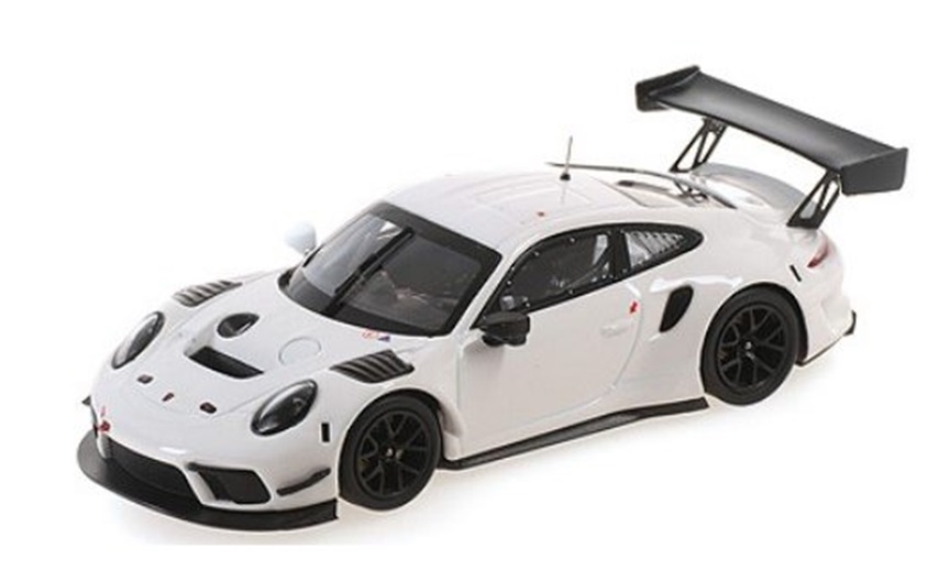 ミニカー　MINICHAMPS（ミニチャンプス） ダイキャストモデル  1/43　410196000　ポルシェ 911 GT3 R (991.2) 2020 ホワイト　4012138171510