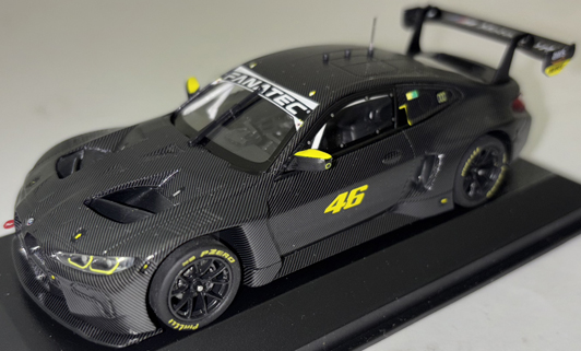 お取り寄せ予約品　9月頃　ミニカー　MINICHAMPS（ミニチャンプス） ダイキャストモデル　1/43　410242246　BMW M4 GT3 バレンティーノ・ロッシ ミサノ テスト 2024年3月　4012138785250