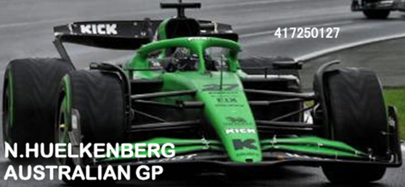 予約品　11月以降順次　ミニカー　MINICHAMPS（ミニチャンプス）　レジンモデル　1/43　417250127　ステーク F1チーム キック ザウバー C45 ニコ・ヒュルケンベルグ  スペインGP 2025　4012138788350