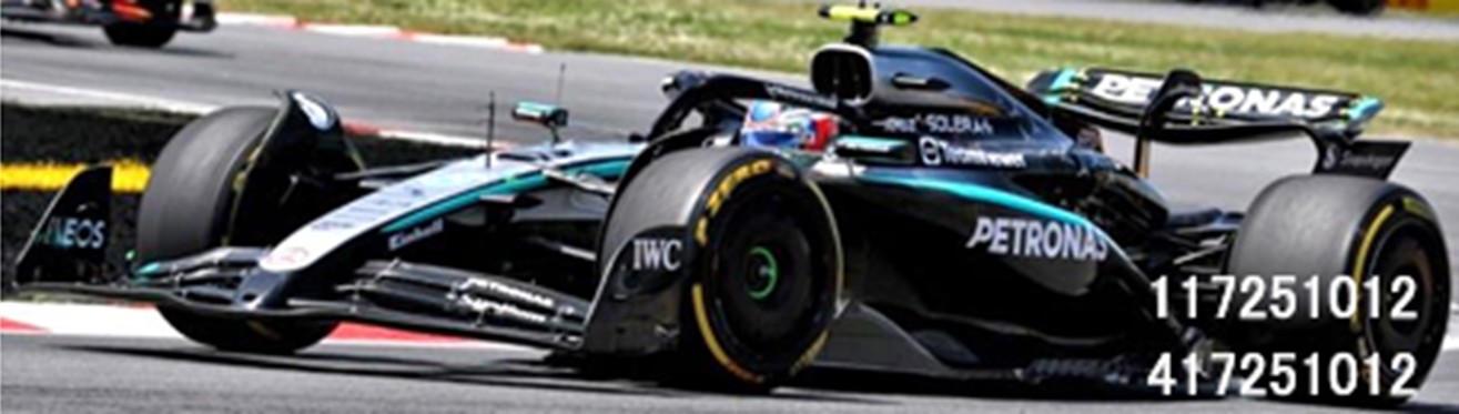 予約品　12月頃　ミニカー　MINICHAMPS（ミニチャンプス） レジンモデル　1/43　417251012　メルセデス-AMG ペトロナス F1チーム W16 E パフォーマンス アンドレア・キミ・アントネッリ カナダGP 2025 3位入賞　4012138789326