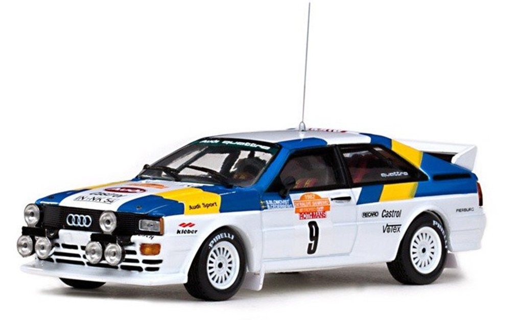ミニカー　ビテス VITESSE 1/43　42065　アウディ・クワトロ  ラリー　 #9 サンレモ　ラリー　優勝 1982