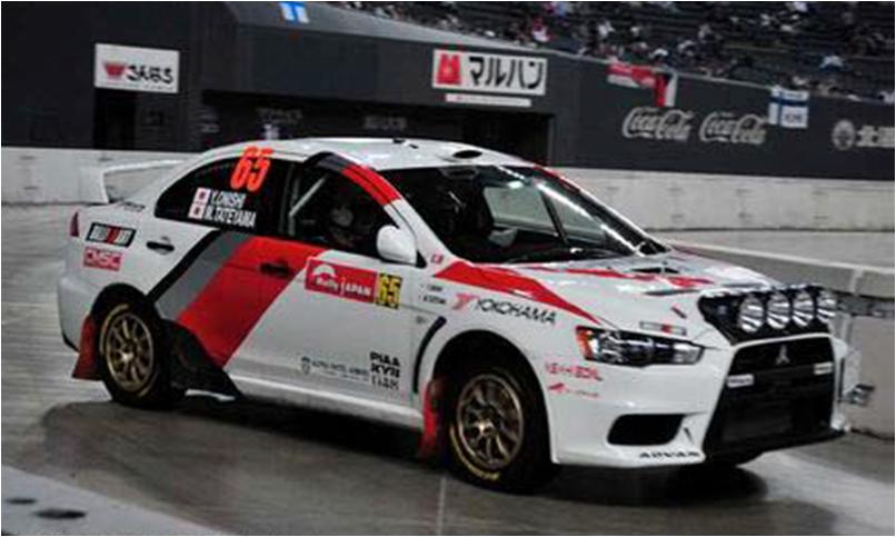 ミニカー　ビテス VITESSE 1/43　43443　三菱ランサーエボリューション X #65 Y.Onishi/M.Tateyama(ラリージャパン2010)