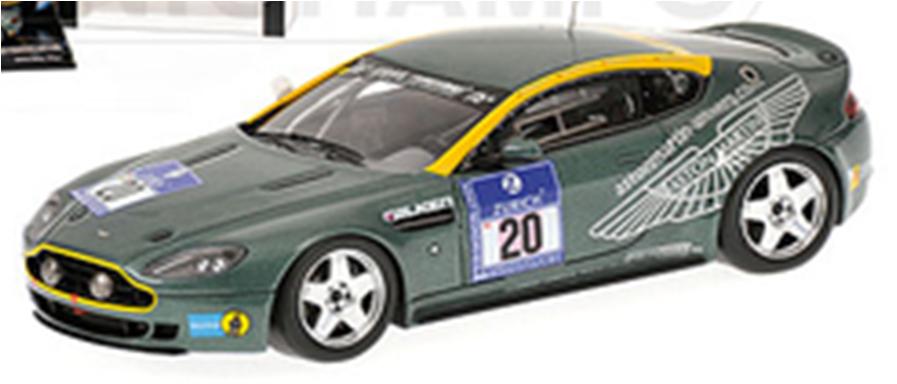 ミニカー　MINICHAMPS 1/43 437091320 アストンマーチン(No20/ニュル24h2009)レジン