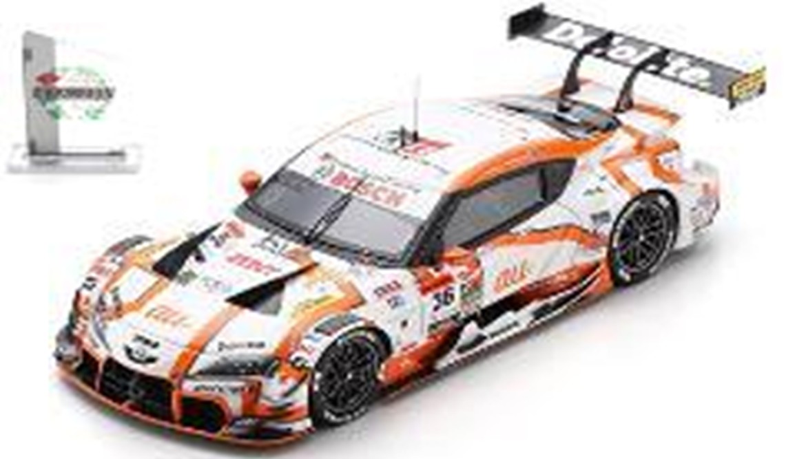 ミニカー　SPARK（スパーク）レジンモデル　1/43　43SGT2024　au TOM'S GR Supra No.36 TGR TEAM au TOM'S Champion GT500 SUPER GT 2024（2024チャンピオンBOX仕様）　9581677320246