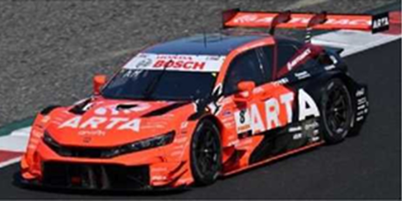予約品　2026年頃～　ミニカー　Spark（スパーク）レジンモデル　1/43　43SGT25008　ARTA MUGEN CIVIC TYPE R-GT #8 ARTA No.8 GT500 SUPER GT 2025 T. Nojiri - N. Matsushita　9580006542052