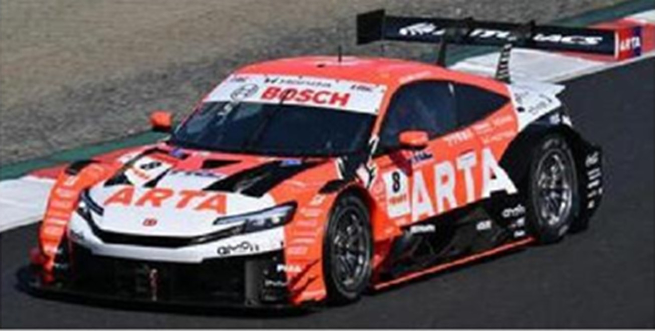 予約品　１0月頃　ミニカー　Spark　1/43　43SGT26008　#8 ARTA MUGEN HRC PRELUDE -GT Team HRC ARTA MUGEN No.8 GT500 SUPER GT 2026 K. Ohta H. Otsu　9580006549006