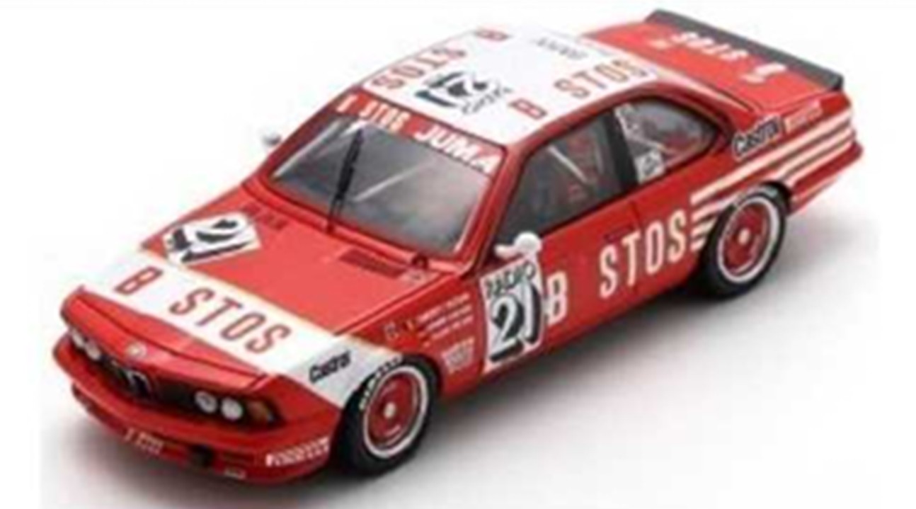 ミニカー　Spark（スパーク）レジンモデル　1/43　43SPA1983　BMW 635 Csi No.21 優勝 24H Spa 1983 T. Tassin A. Hahne H. Heyer　9581677359833