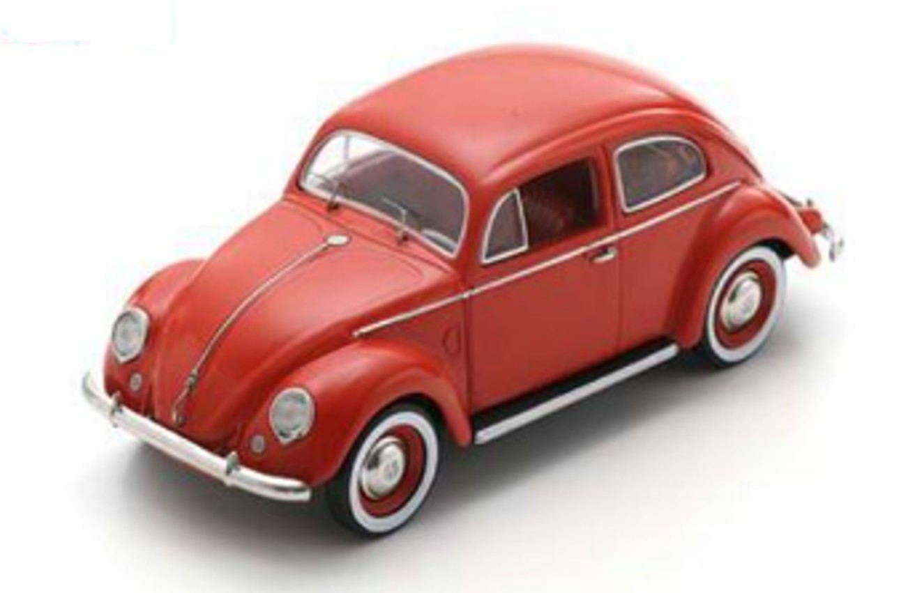 予約品　10月頃　ミニカー　Schuco（シュコー） ダイキャストモデル　1/43　43U00108　1955 VW Beetle Ovali　9581677401082