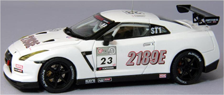 ミニカー　EBBRO 1/43 44417 ニッサン　ニスモ　ＧＴ-Ｒ　スーパー耐久２０１０　Ｆｕｊｉ