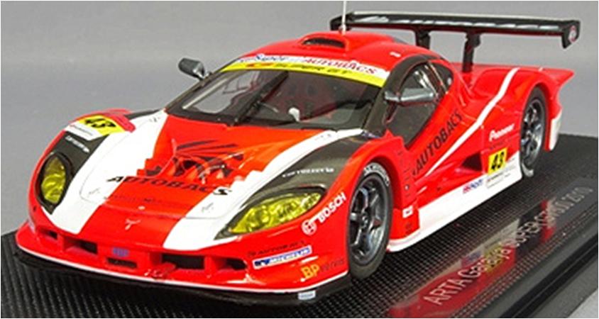 ミニカー　EBBRO 1/43 44422 ARTA ガライヤ　SUPER-ＧＴ３００　’１０＃４３