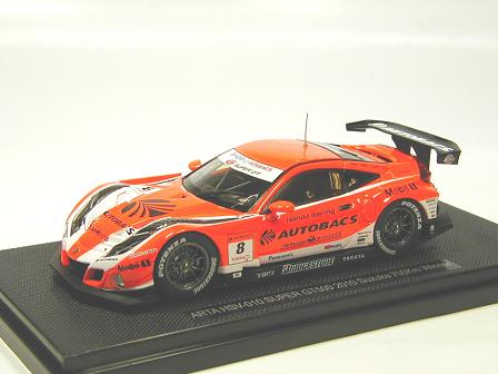 ミニカー　EBBRO 1/43　44424　ARTA HSV-010　SUPER GT500　2010　Suzuka 700km 優勝 #8