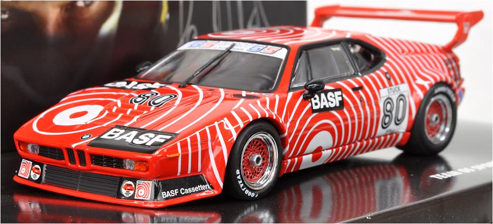 ミニカー　MINICHAMPS 1/43　444802580 BMW M1 プロカー TEAM GS SPORT "BASF" HANS-JOACHIM STUCK　プロカーシリーズ 1980