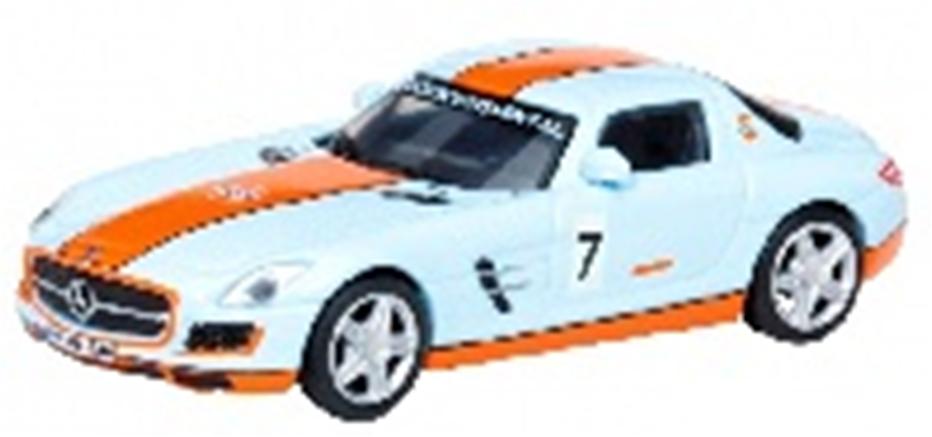 ミニカー　Schuco シュコー 1/87　452603800　メルセデス・ベンツ SLS AMG クーペ "Gulf"　4007864260386