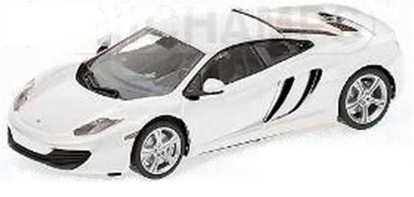 ミニカー　ミニチャンプス 1/43　530133021 マクラーレン MP4-12C 2011 ホワイト