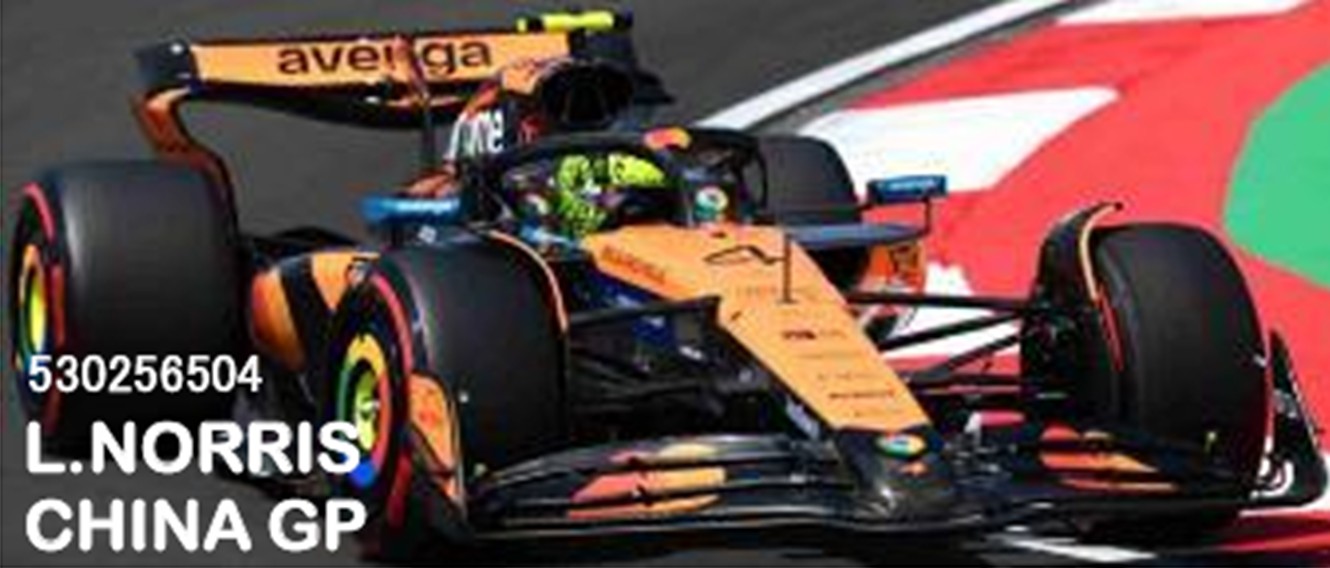 予約品　12月頃　ミニカー　MINICHAMPS（ミニチャンプス） ダイキャスト　1/64　530256504　マクラーレン F1チーム MCL39 ランド・ノリス 中国GP 2025　4012138789500