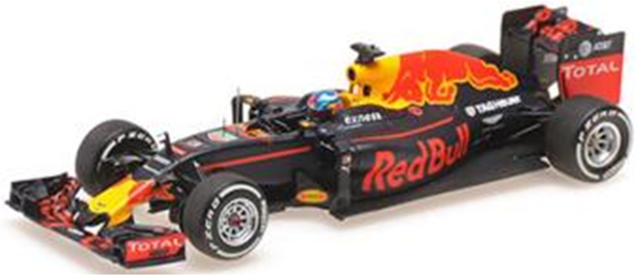 お取り寄せ予約品　11月以降順次　ミニカー　MINICHAMPS（ミニチャンプス）ダイキャストモデル 　1/64　640160303　レッド ブル レーシング タグ ホイヤー RB12 ダニエル・リカルド スペインGP 2016 ボールベアリング フロントタイヤ　4012138792937