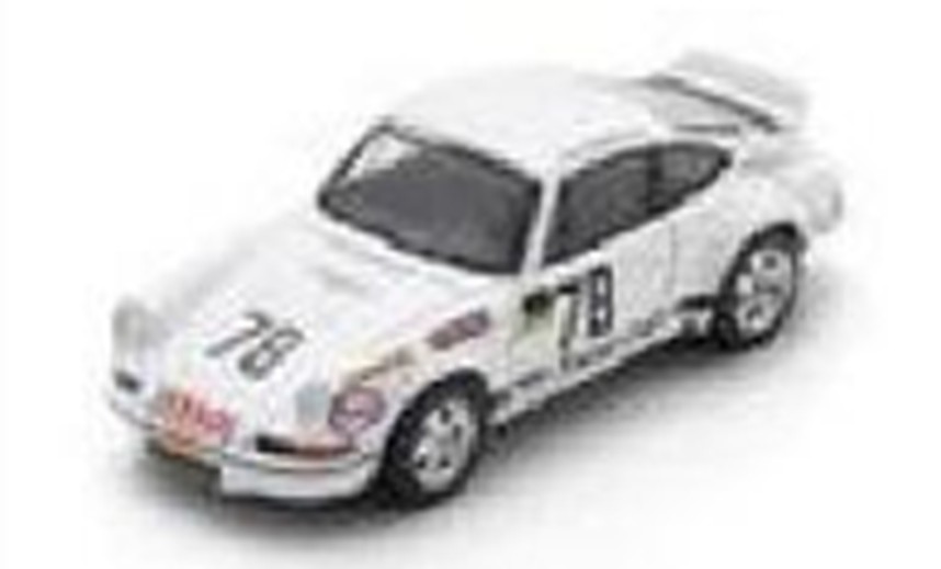 予約品　10月頃　ミニカー　Spark　1/64　64S033　ポルシェ Porsche 911 Carrera RSR 2.8 No.78 Le Mans 1973 H. Bayard R. Ligonnet　9581677510333