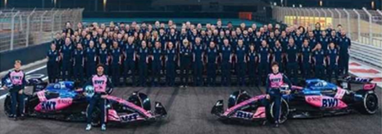 予約品　2026年5月頃　ミニカー　Spark（スパーク）1/64　64S083　BWT Alpine Formula One Team A525 Abu Dhabi GP 2025 Pierre Gasly & Franco Colapinto Merci, Viry 2台セット　9580006360830