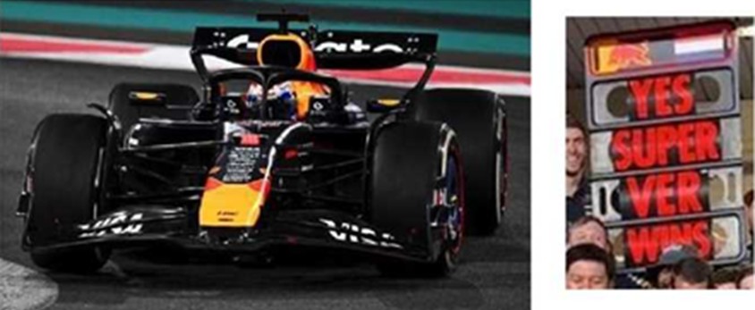 予約品　2026年5月頃　ミニカー　Spark（スパーク）1/64　64S099　Red Bull Racing RB21 No.1 Oracle Red Bull Racing 優勝 Abu Dhabi GP 2025 Max Verstappen Pit Board付属　9580006360991