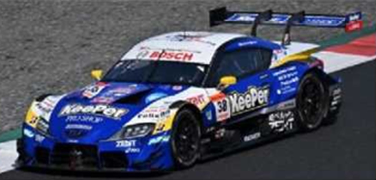 予約品　12月頃　ミニカー　Spark（スパーク）　1/64　64SGT25038　KeePer CERUMO GR Supra TGR TEAM KeePer CERUMO No.38 GT500 SUPER GT 2025 H. Ishiura T. Oyu　9580006545428