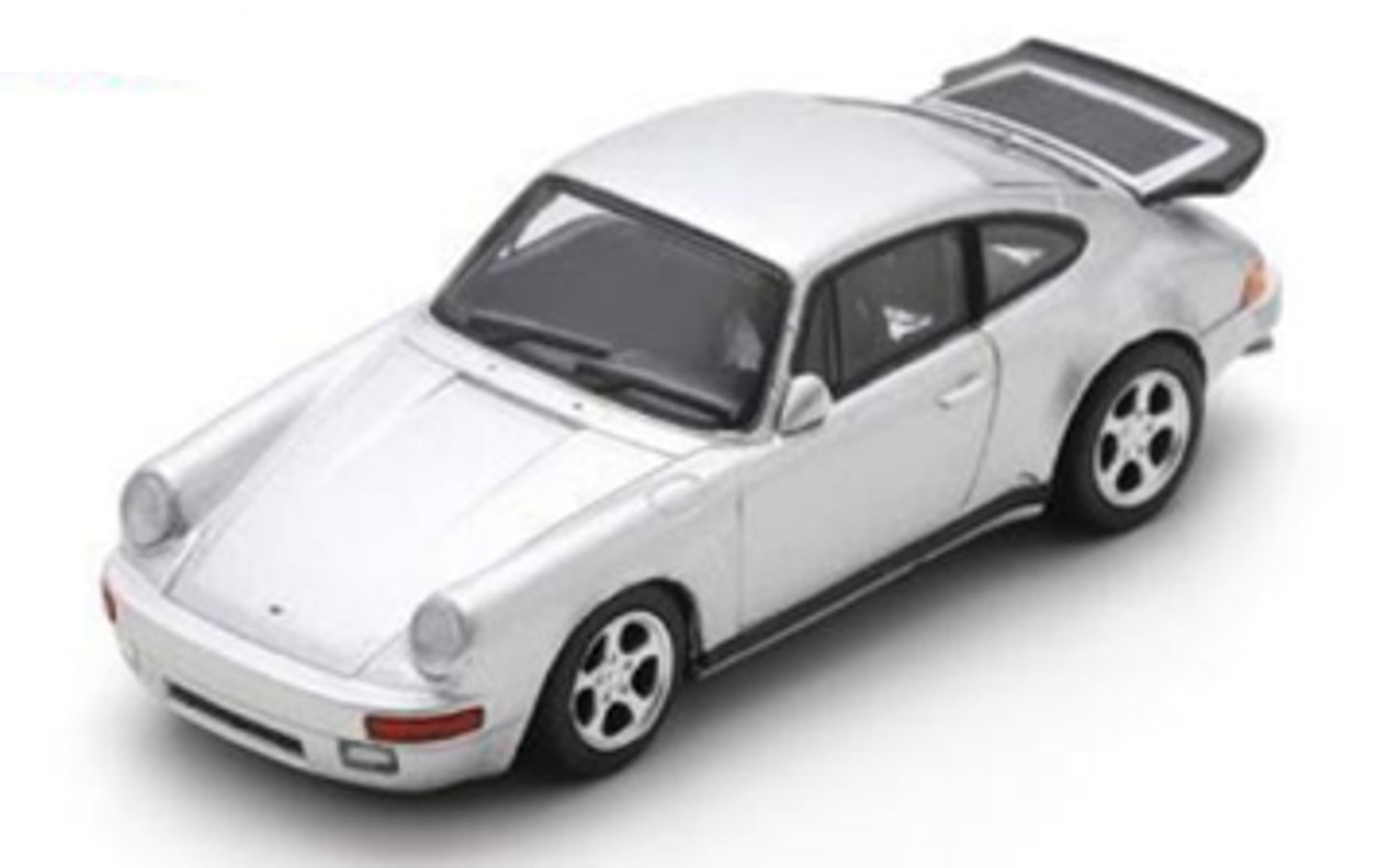 予約品　12月頃　ミニカー　Spark　1/64　64SP008-C　RUF CTR Silver (production version)　9580006527073