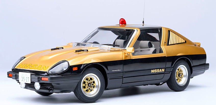 予約品　11月頃　再発売　ミニカー　AUTOart （オートアート・コンポジットダイキャストモデル） 1/18　77476　日産 フェアレディ 280Z 「西部警察」 スーパーZ