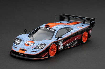 ミニカー　HPI　1/43　 8211　マクラーレン　F1 GTR (#1) 1997　鈴鹿　ガルフ（Ｇｕｌｆ）