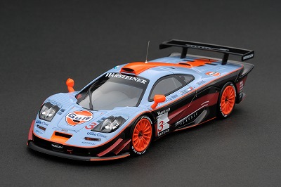 ミニカー　HPI　1/43　8212　マクラーレン F1 GTR　(#3) 1997　鈴鹿　ガルフ（Ｇｕｌｆ）