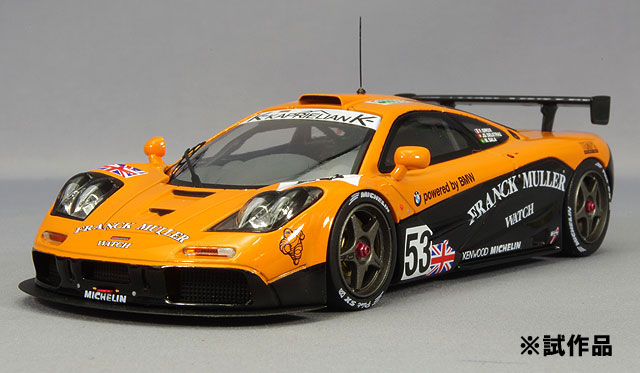 ミニカー　HPI MIRAGE 1/43 8268 マクラーレン F1 GTR 　フランクミュラー 1996 ルマン24H #53 ダイキャスト製