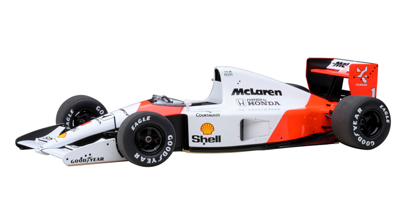 予約品　8月頃　ミニカー　AUTOart （オートアート・コンポジットダイキャストモデル） 1/18　89140　マクラーレン ホンダ MP4/6 日本GP 1991年 #1 （アイルトン・セナ） マクラーレンロゴ入り